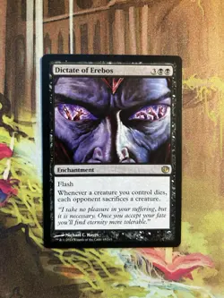 Dictate of Erebos - Journey into Nyx - MTG Magic the Gathering - NM - Image 1