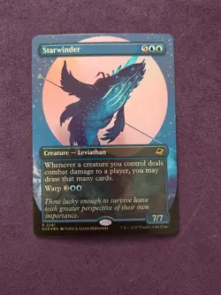 Starwinder (0291) (Borderless) Foil R Edge of Eternities 291 NM - Image 1