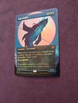 Starwinder (0291) (Borderless) Foil R Edge of Eternities 291 NM - Image 2