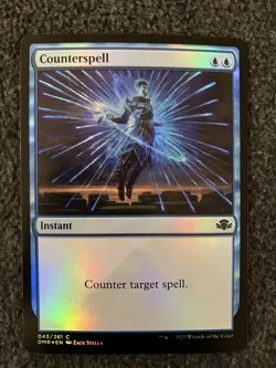 Magic The Gathering MTG - Counterspell Dominaria Foil - Remastered - Image 1