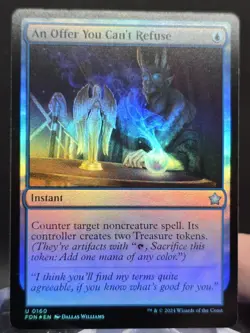 An Offer You Can't Refuse #160 Foundations Foil Uncommon - Image 1