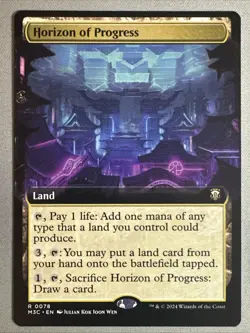 MTG / Horizon of Progress / M3C / #78 / Regular (Extended Art) / Rare / NM - Image 1