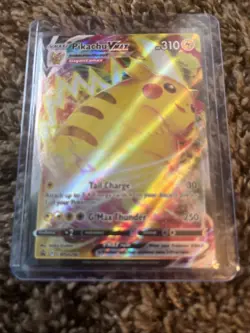 Pokemon Pikachu V MAX 2023 Black Star #SWSH 286 Promo Crown Zenith Full Art NM - Image 1