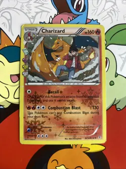 Charizard RC5/RC32 Generations Radiant Collection Reverse Holo Pokemon MP/HP - Image 1