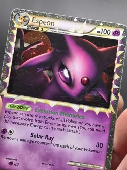 Espeon Prime 81/90 Ultra Rare HGSS Undaunted Pokemon TCG LP - Image 4
