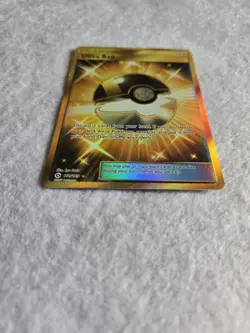 2017 Pokemon: Ultra Ball 161/149 Sun&Moon Base Set, Gold Secret MINT - Image 3