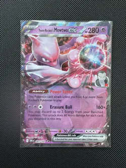 Pokemon TCG - Destined Rivals - Team Rocket’s Mewtwo EX - 081/182 - Double Rare - Image 1