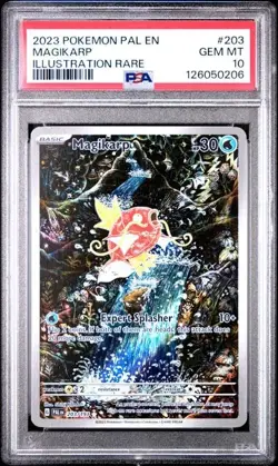 2023 Pokemon SV Paldea Evolved Magikarp #203/193 PSA 10 - Image 1