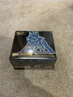 Pokemon Centre TCG Mega Evolutions Lucario Elite Trainer Box ETB🚚 - Image 1