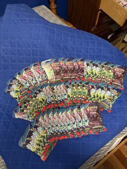 🔥 HUGE LOT of 57 Pokemon TCG TWILIGHT MASQUERADE Sleeved Booster Packs 🔥 - Image 2
