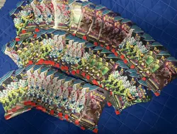 🔥 HUGE LOT of 57 Pokemon TCG TWILIGHT MASQUERADE Sleeved Booster Packs 🔥 - Image 3