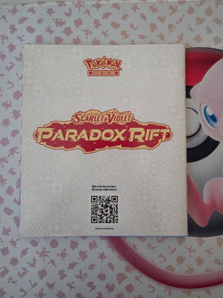 PARADOX RIFT Players Guide - Scarlet & Violet - Pokemon TCG ETB Booklet (NEW) - Image 2