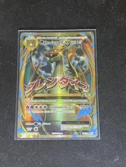 Pokemon M Charizard EX Mega Full Art Holo 220HP Ultra Rare XY Evolutions 101/108 - Image 1