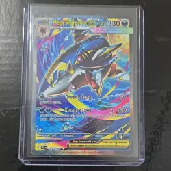 Pokemon Mega Sharpedo EX 127/094 Phantasmal Flames Special Illustration Holo - Image 1