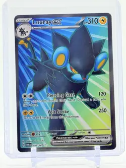 2024 Pokemon LUXRAY EX #195/167 Double Illustration Rare TWM - Never Played 💎 - Image 1
