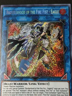 Yu-Gi-Oh! Brotherhood of the Fire Fist - Eagle FIGA-EN016 Secret Rare 1st Ed - Image 3