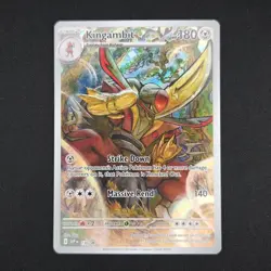 Pokemon TCG Card Kingambit SVP 130 Shrouded Fable Black Star Promo - NM - Image 1