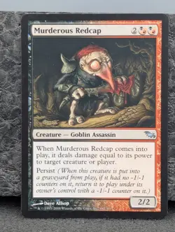 LP - Murderous Redcap - Shadowmoor - Magic The Gathering Lightly Played Eng MTG - Image 1