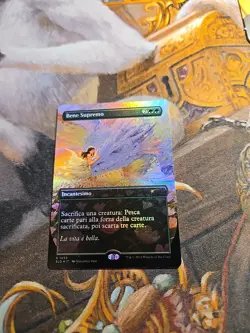 Greater Good Italian Bene Supremo Borderless Foil MTG Secret Lair - Pack Fresh - - Image 1