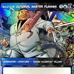 Doctor Octopus, Master Planner (Borderless) - FOIL - MTG - SPM - 0228 - M ~ NM - Image 1