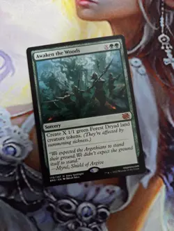 Awaken the Woods The Brothers' War Non-Foil MTG - Image 1