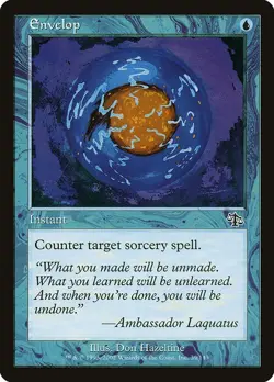 Envelop 1x MtG Judgment JUD SP/NM - Image 1