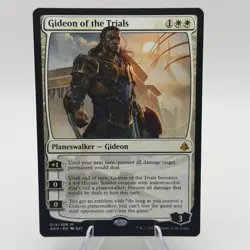 Magic MTG: Gideon of the Trials - Amonkhet (AKH) #14 (Near Mint) Mythic - Image 1