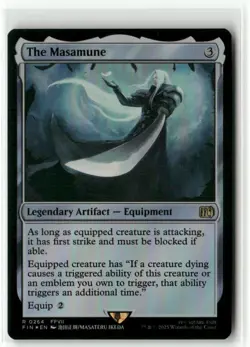 The Masamune FOIL - FINAL FANTASY MTG NM - Image 1