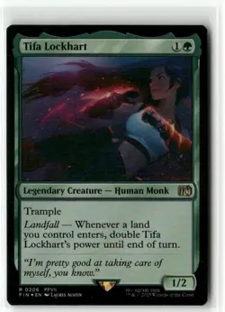 Tifa Lockhart FOIL - FINAL FANTASY MTG NM - Image 1