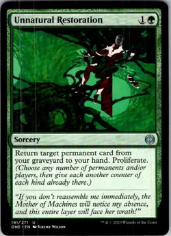 Magic | ONE | Unnatural Restoration | 191 | Normal | NM - Image 1