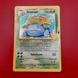 Venusaur Holo 15/102 Celebrations Classic Collection Pokemon 2021 NM - Image 1