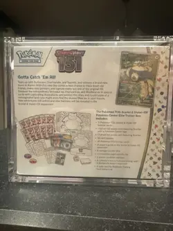 Pokemon TCG Pokemon 151 Pokemon Center Exclusive Elite Trainer Box ETB Sealed - Image 2