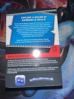 Pokemon Scarlet & Violet Black Bolt Booster Bundle Box Brand New Factory Sealed - Image 2