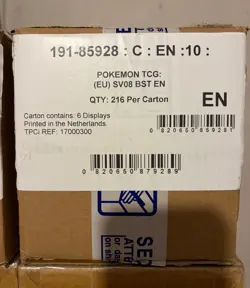 NEW & SEALED Pokemon TCG | Surging Sparks Booster Boxes | Case of 6 | English - Image 2