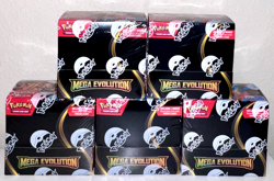 POKEMON MEGA EVOLUTION ENHANCED BOOSTER BOX NEW SEALED Lot Of 5 - Image 1