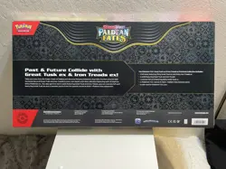 Pokemon TCG Paldean Fates Great Tusk ex & Iron Threads ex Premium Collection Box - Image 2