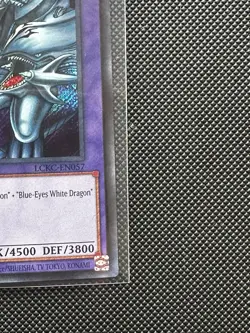 blue eyes ultimate dragon 1st edition holo yugioh trading card - Image 4