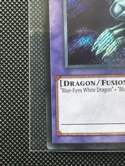 blue eyes ultimate dragon 1st edition holo yugioh trading card - Image 5