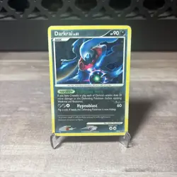 Darkrai DP52 Black Star Promo Cosmos Holo Rare Pokemon Card DMG - Image 1