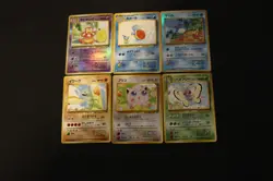 6 LP-MP Pokemon Card Lot Japanese Holo Southern Islands(Marill, Slowking, Onix+) - Image 1