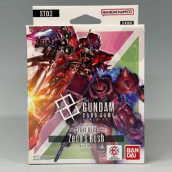 Gundam Card Game Start Deck Set of 4 ST01-ST02-ST03-ST04 Japanese - Image 4