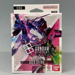 Gundam Card Game Start Deck Set of 4 ST01-ST02-ST03-ST04 Japanese - Image 5