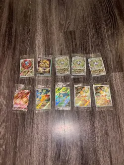 Pokemon ETB 10 Promo Card Lot [SEALED] - Image 1