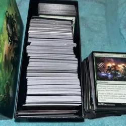 Magic: The Gathering Assorted Card Lot With Box - Mixed Types & Some Foils - Image 2