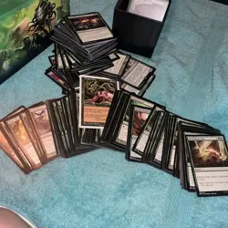 Magic: The Gathering Assorted Card Lot With Box - Mixed Types & Some Foils - Image 4