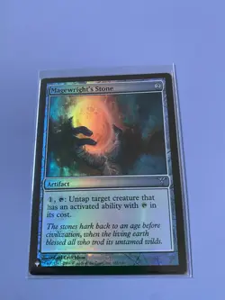 MTG - Magewright's Stone 162 Foil NM The List Reprints - Image 1