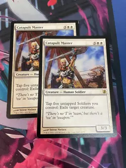 MTG - CATAPULT MASTER X2 - RARE - DUEL DECKS - LP - Image 1