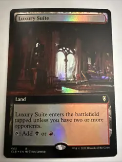 Luxury Suite (Extended Art) Commander Legends: Battle for Baldur's Gate Foil - Image 1