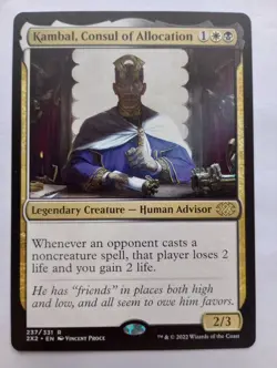 MTG - 1x Kambal Consul Of Allocation - Double Masters - NM - Image 1