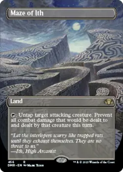 1x Maze of Ith - Borderless Light Play MTG Magic - Kid Icarus - - Image 1